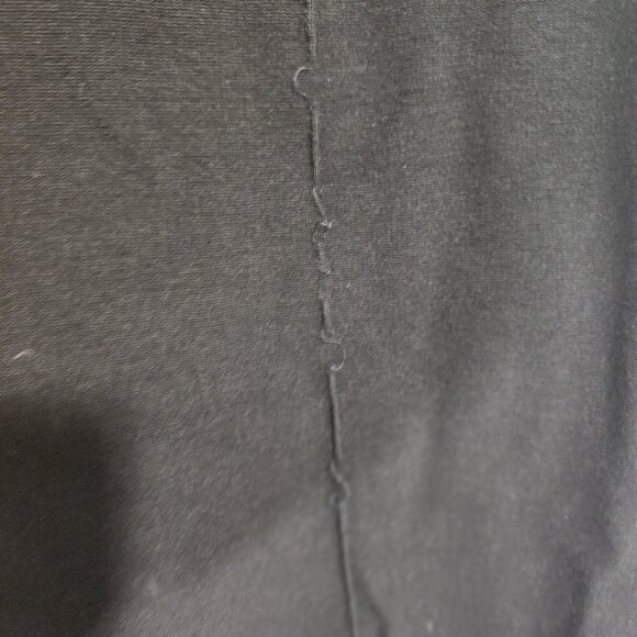 Vintage Plein Sud Black Stirrup Stretch Pants Leggings 38/6 Made in France - Picture 4 of 12